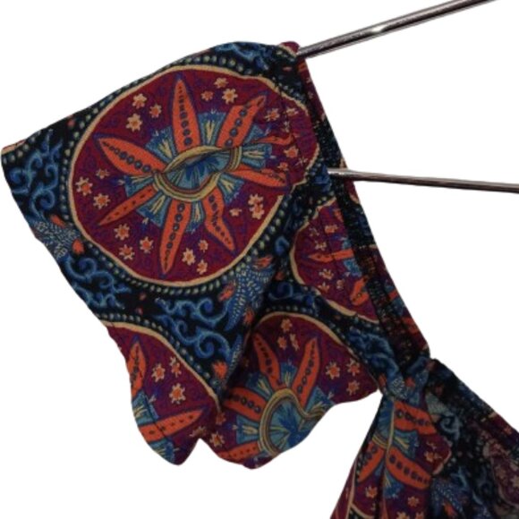 La Hearts Printed Crop Top Size Small - Picture 4 of 14